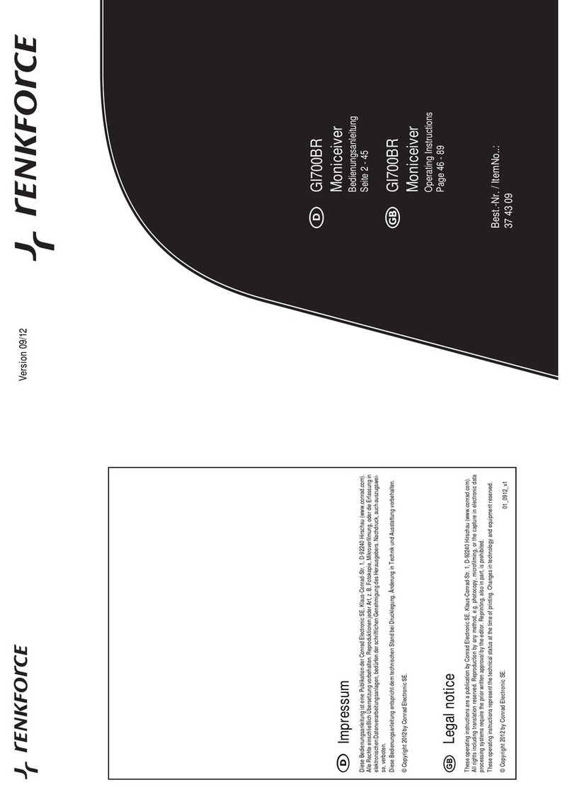 Renkforce GI700BR User manual