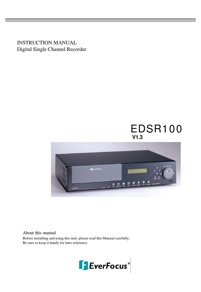 EverFocus EDSR100 instruction manual