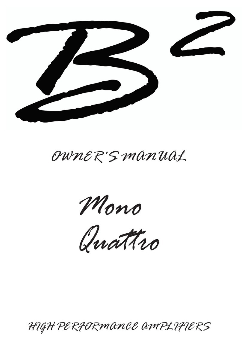 B2 Mono Quattro owner's manual