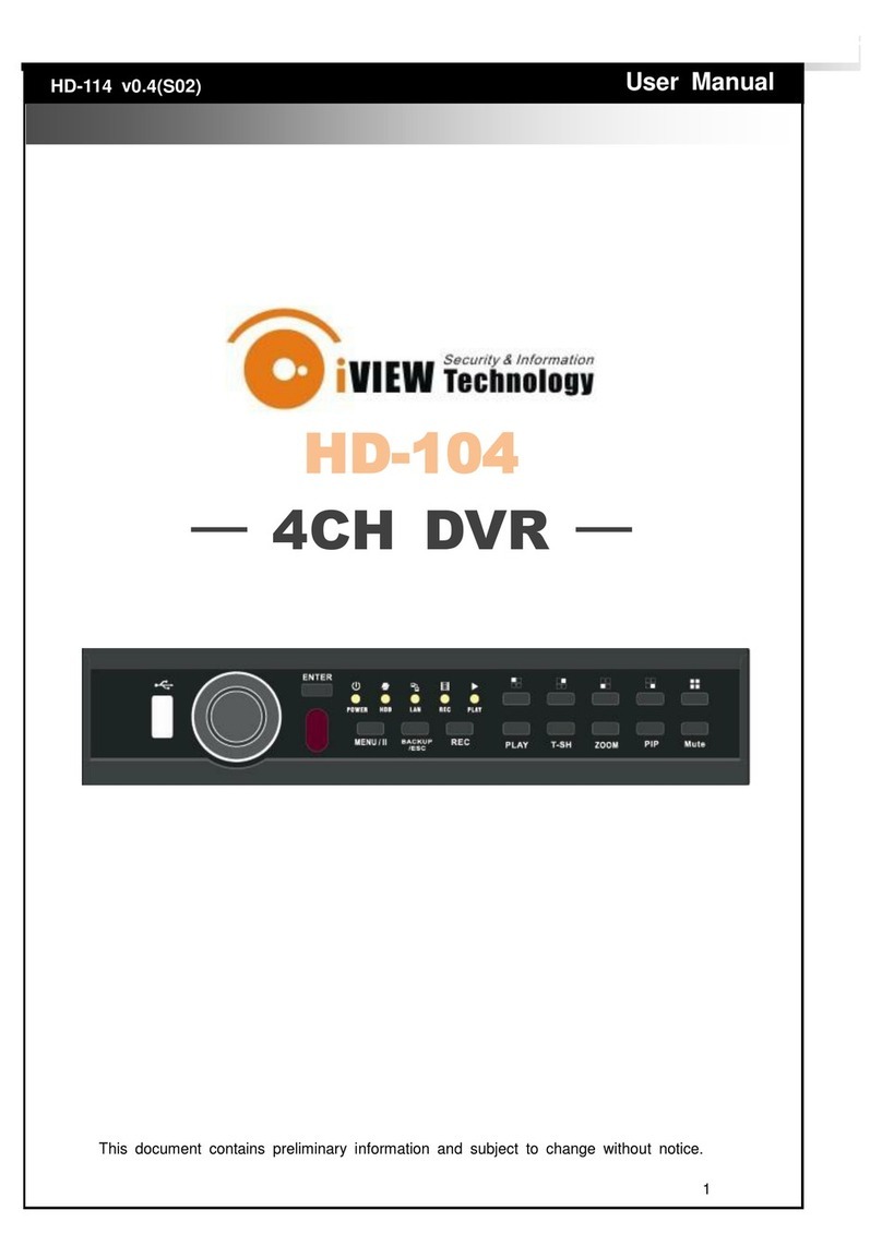 I-View HD-104 User manual