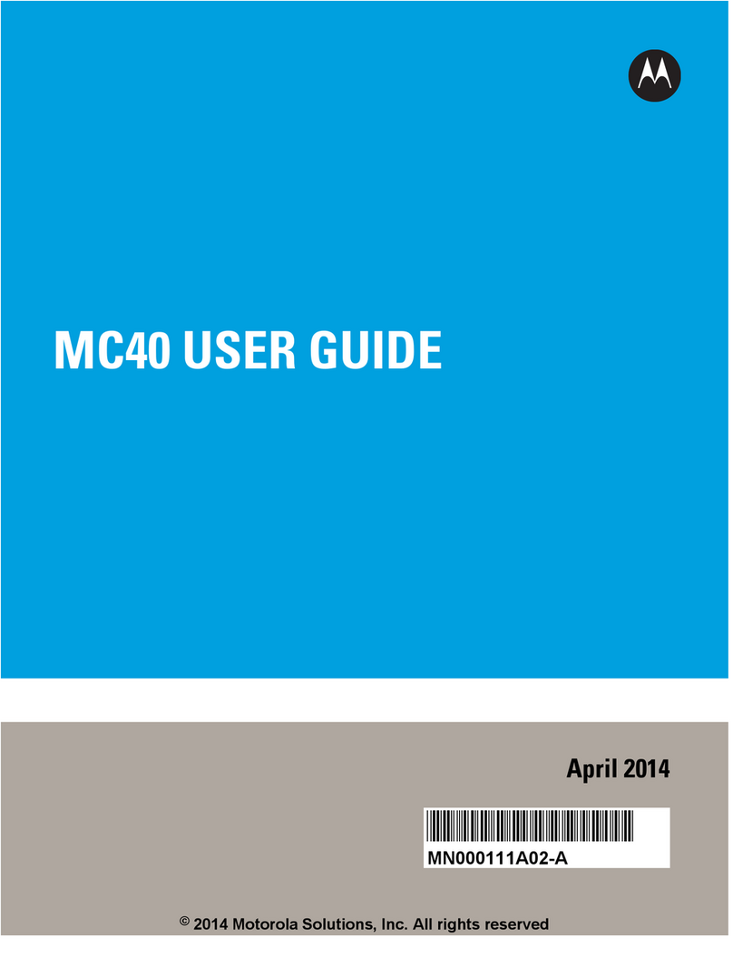 Motorola MC40 User manual