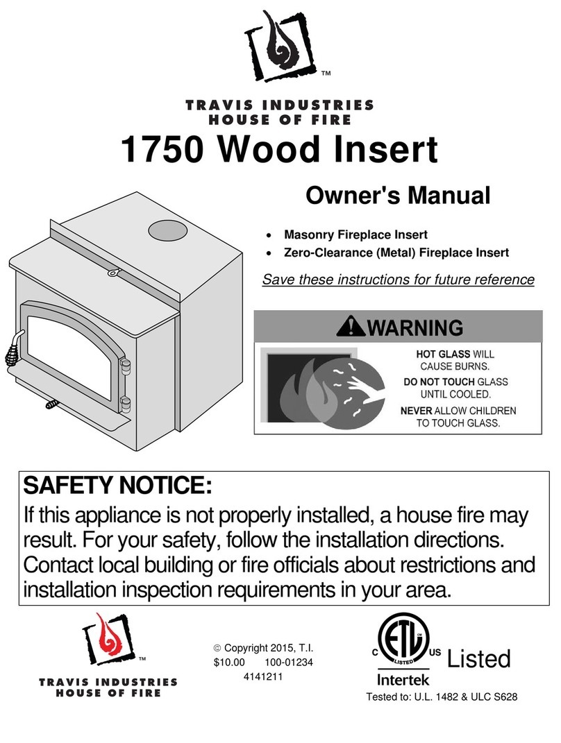 Travis Industries 1750 User manual Travis Industries 1750 User manual