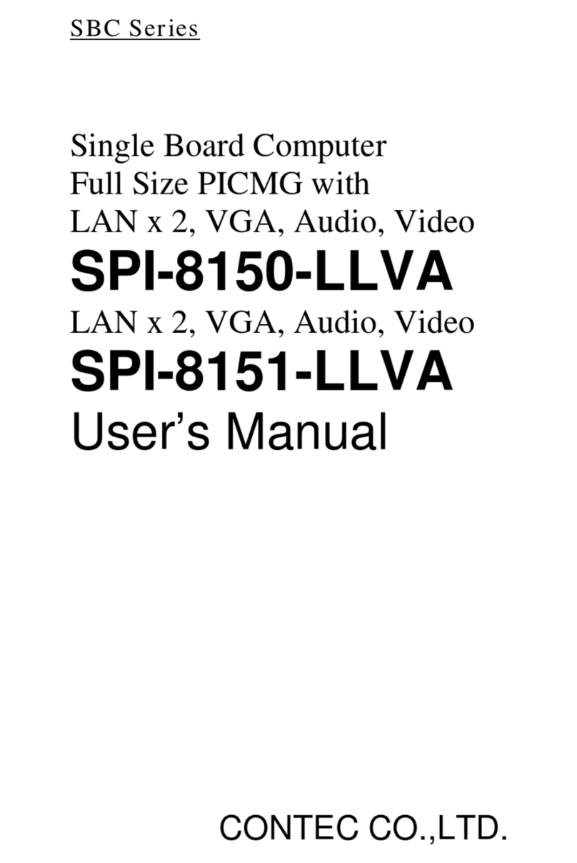 Contec SPI-8150-LLVA User manual