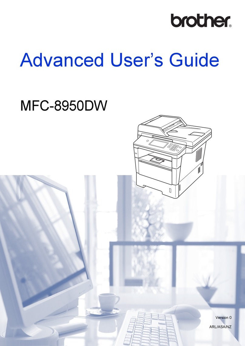 Brother MFC-8950DW Advanced user's guide