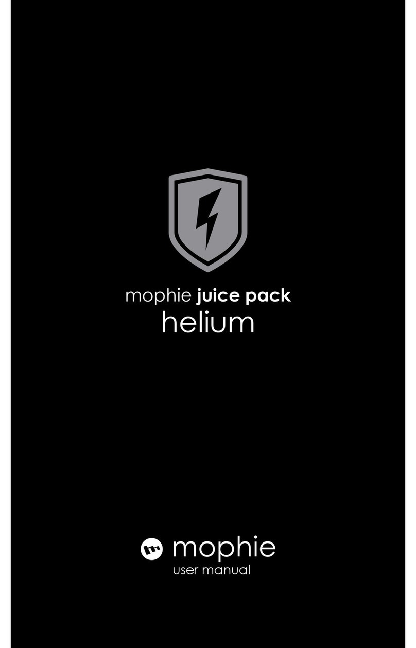 Morphie Juice Pack Helium user manual
