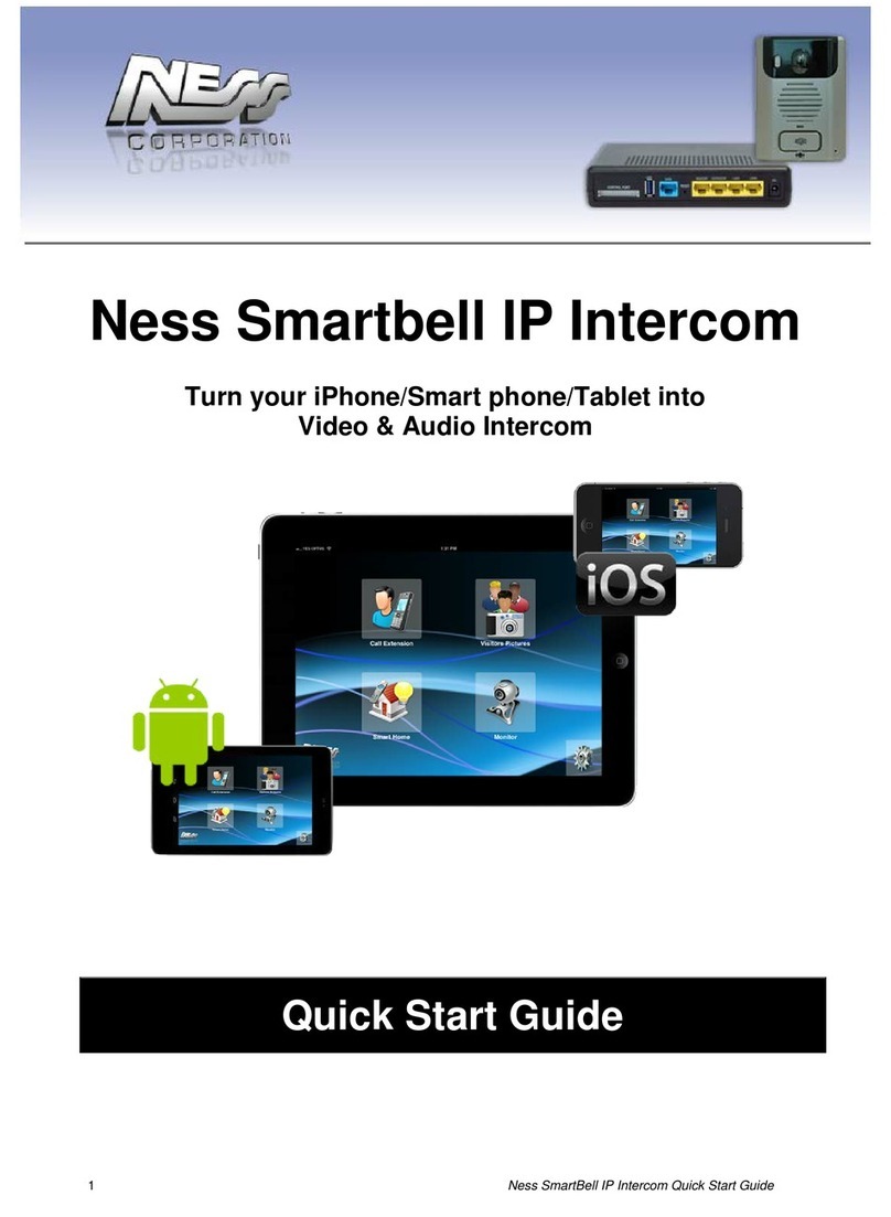 Ness SmartBell User manual
