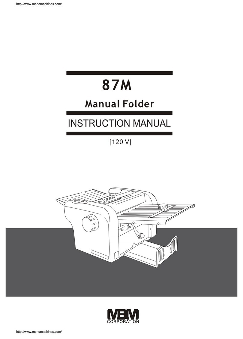 MBM 87m User manual