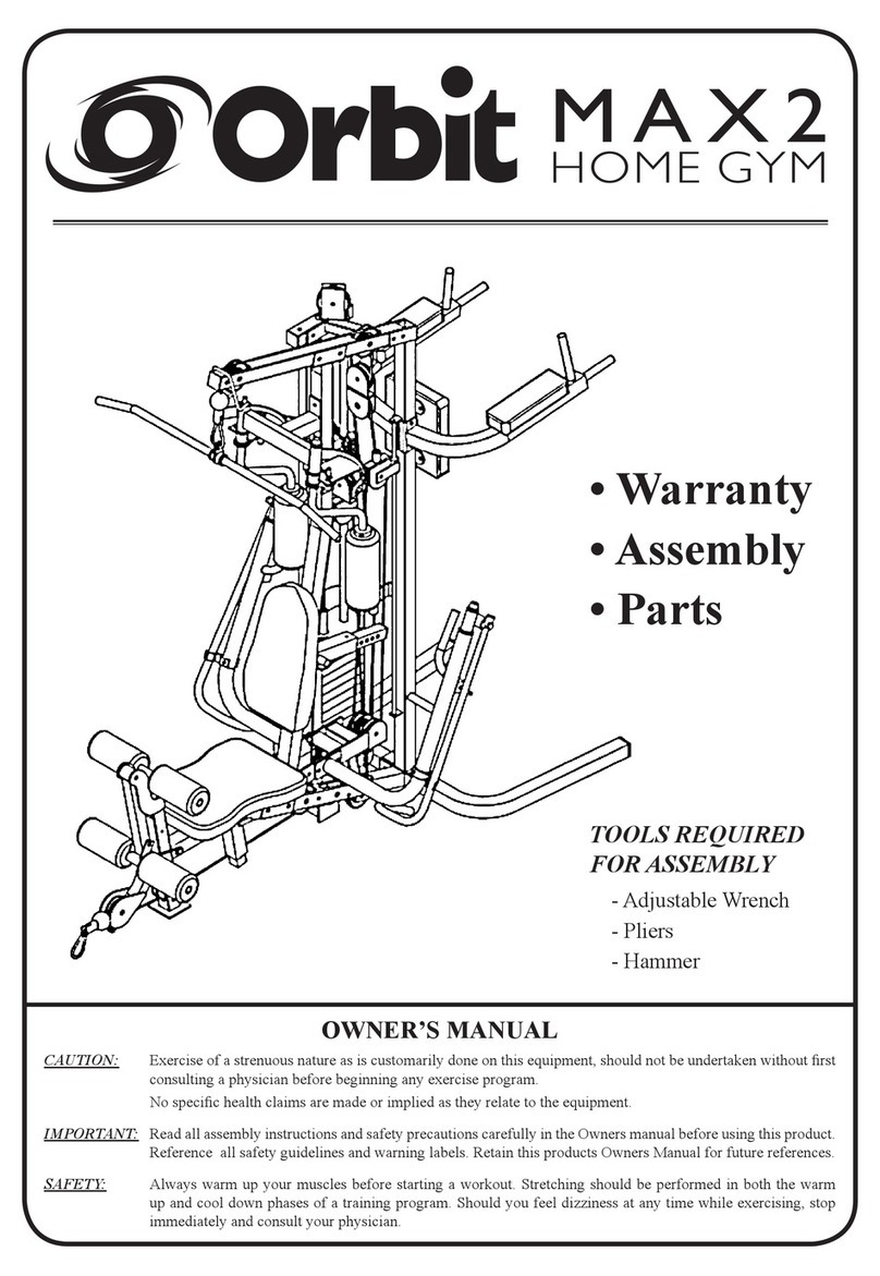 Orbit Max2 User manual
