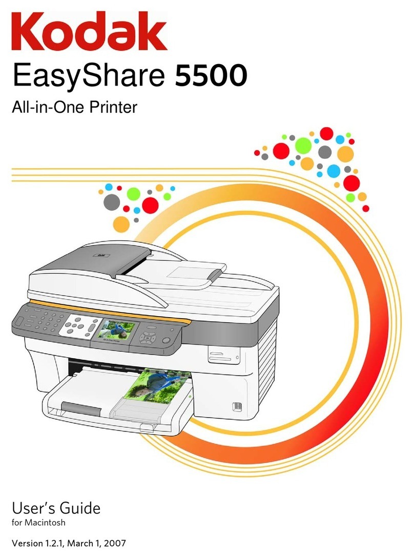 Kodak 5500 - EASYSHARE All-in-One Color Inkjet User manual