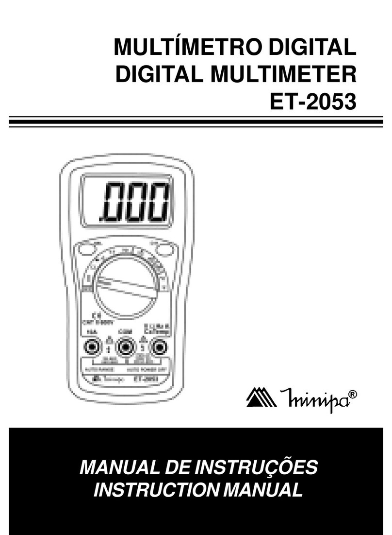Minipa ET-2053 instruction manual