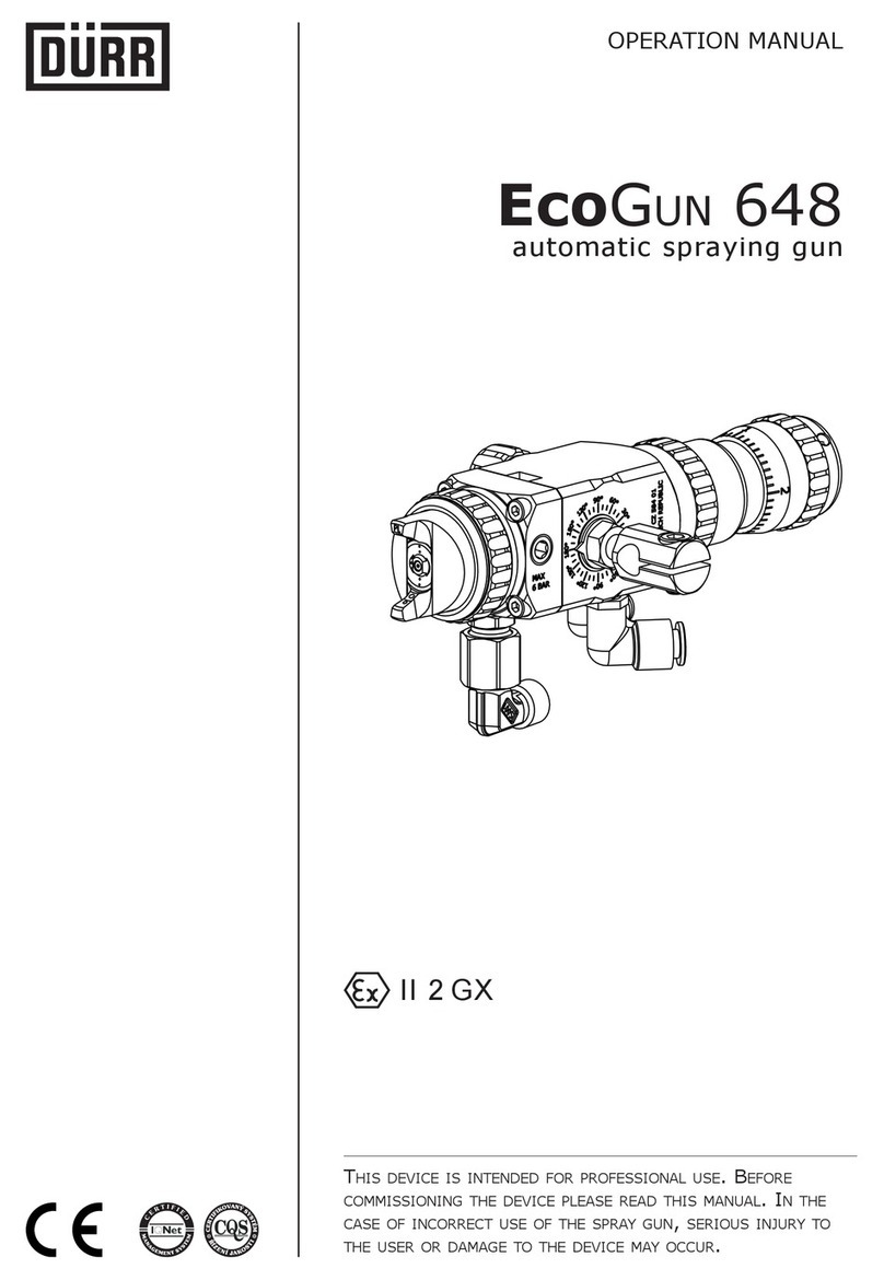 Durr EcoGun 648 User manual