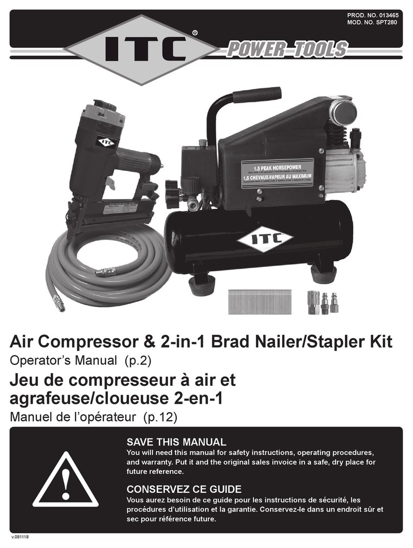 ITC SPT280 Operator's manual