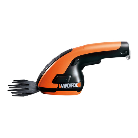 Worx WG800E Installation manual