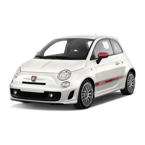 Fiat 2015 500 Abarth owner's manual