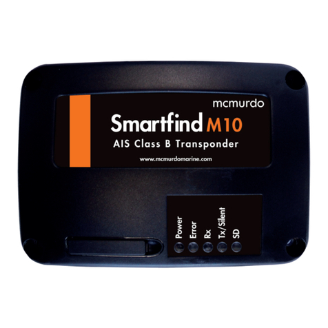 mcmurdo Smartfind M10 User manual
