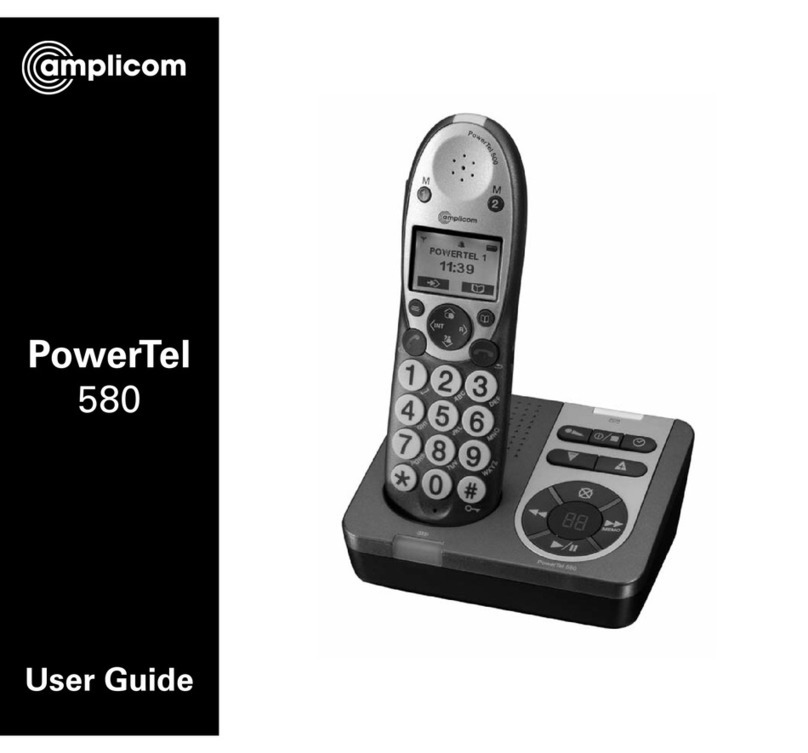 Amplicom PowerTel 580 Combo User manual