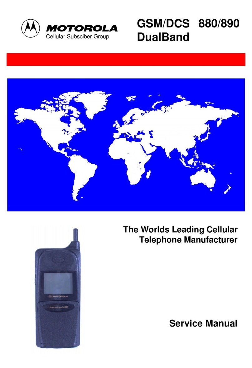 Motorola 880 User manual