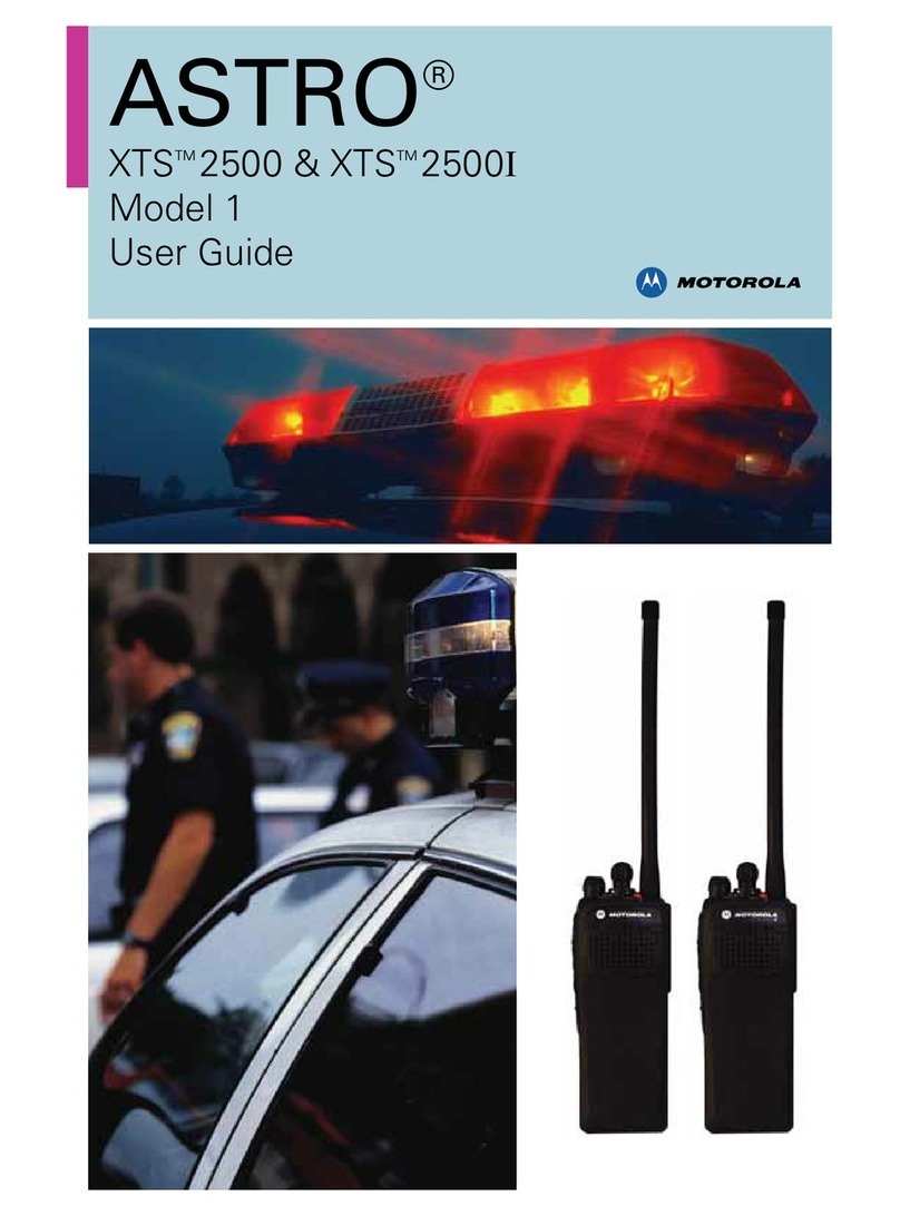 Motorola ASTRO XTS 2500 User manual