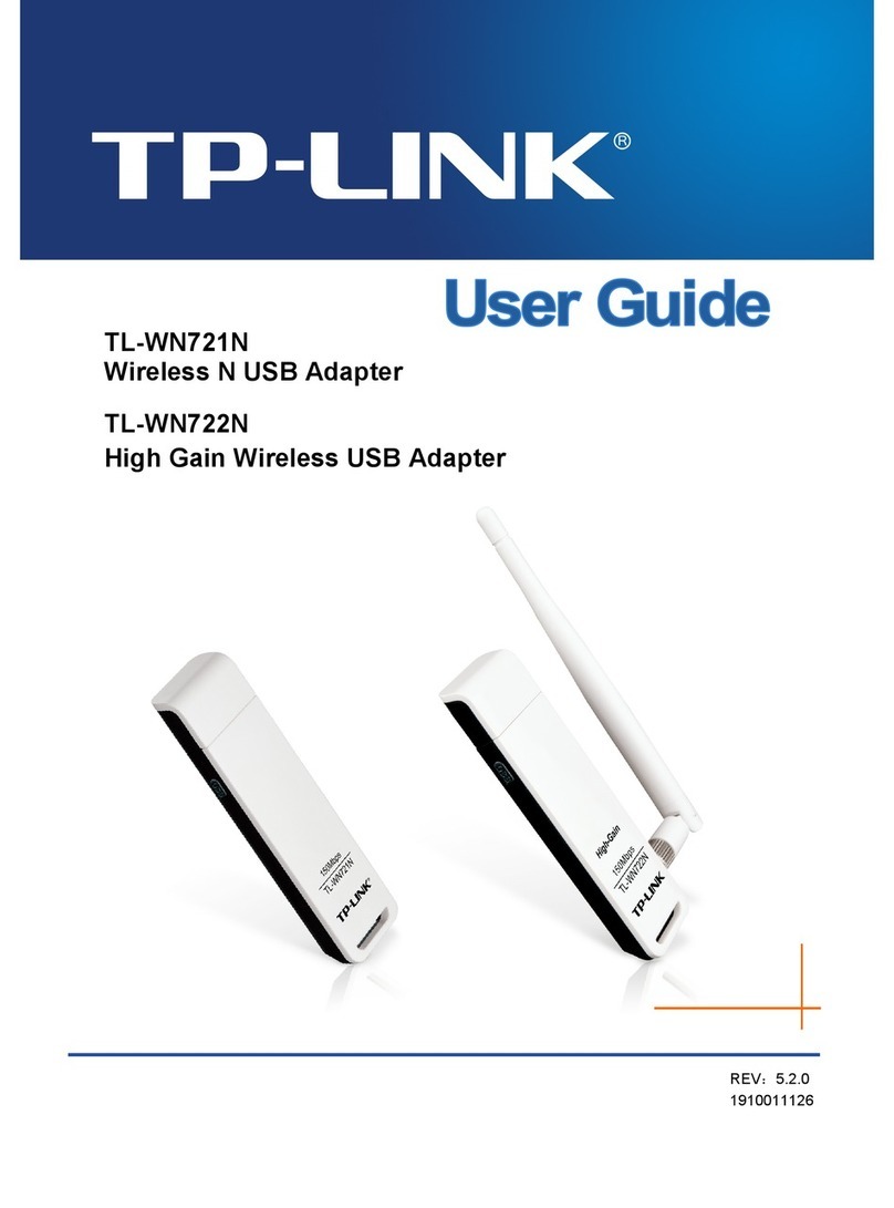 TP-Link TL-WN721N User manual