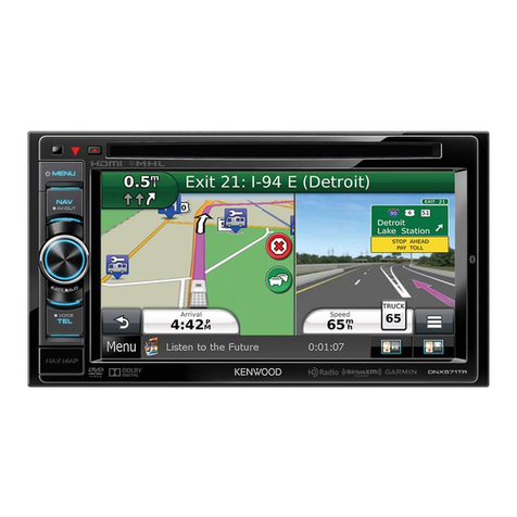 Kenwood DNX571TR User manual
