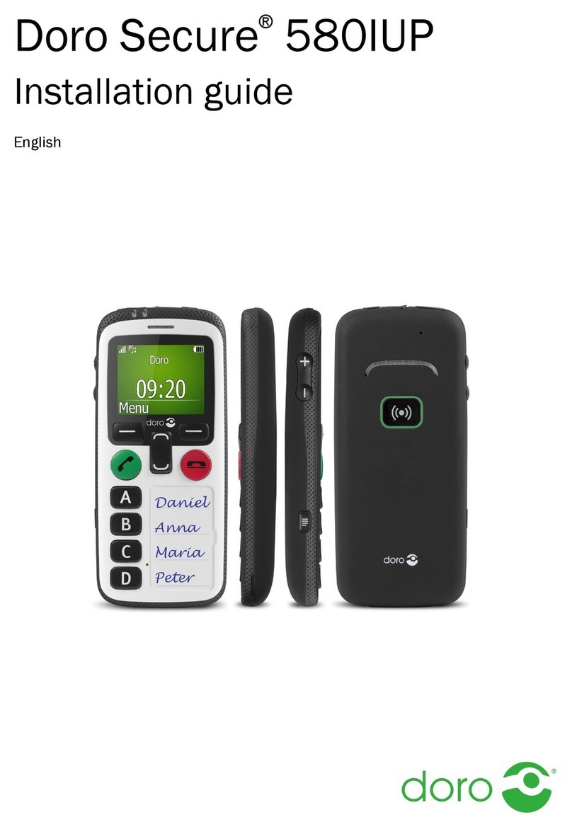 Doro Secure 580IUP User manual