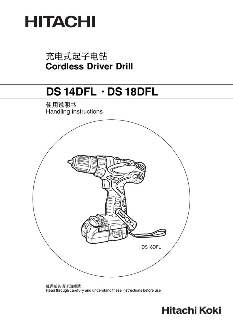 Hitachi DS 14DFL User manual