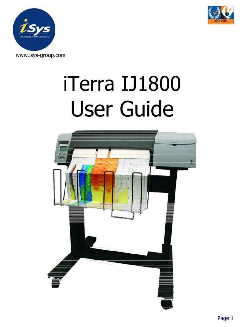 iSys iTerra IJ1800 User manual