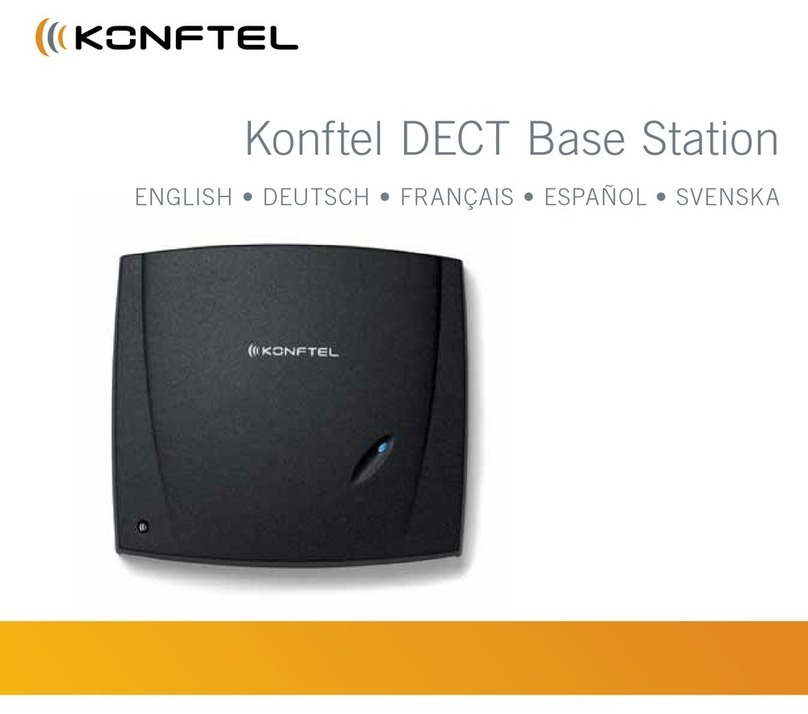 Konftel DECT User manual