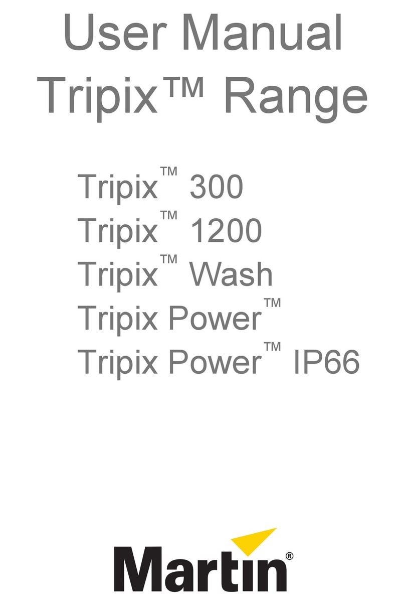 Martin Tripix 300 user manual