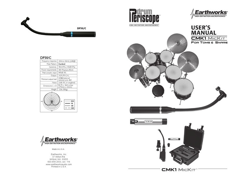 Earthworks CMK1 MicKit user manual