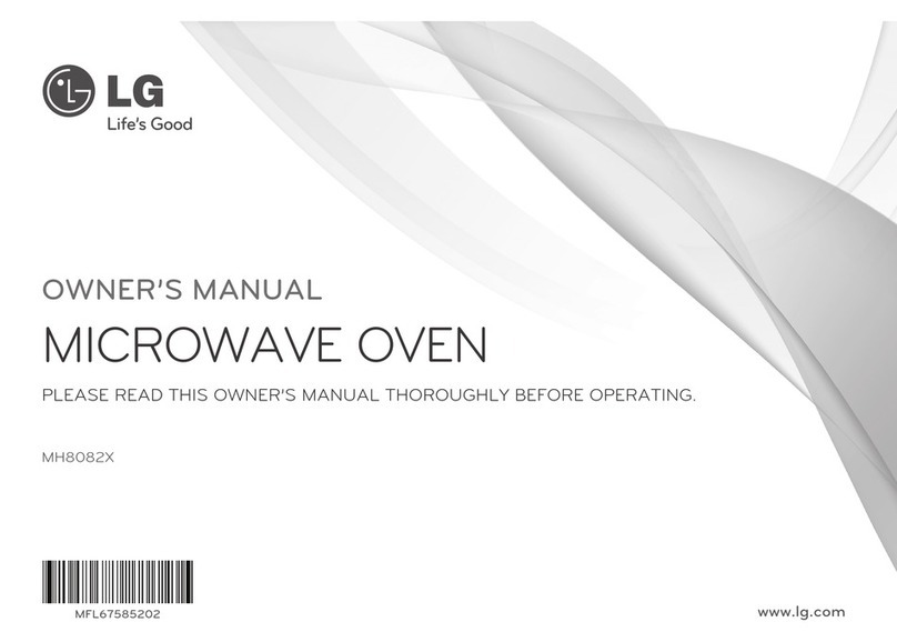 LG MH8082X owner's manual