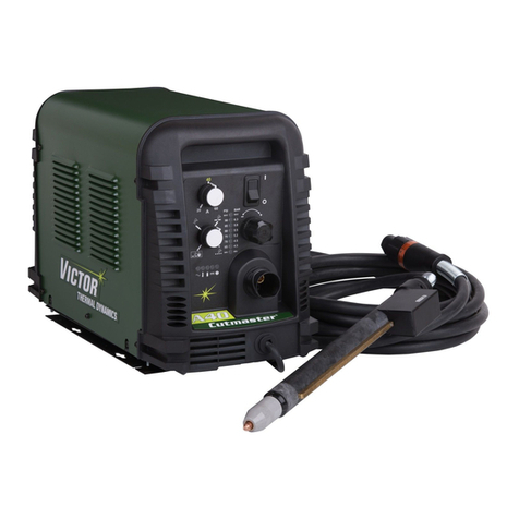 Victor CUTMASTER A40 operating manual
