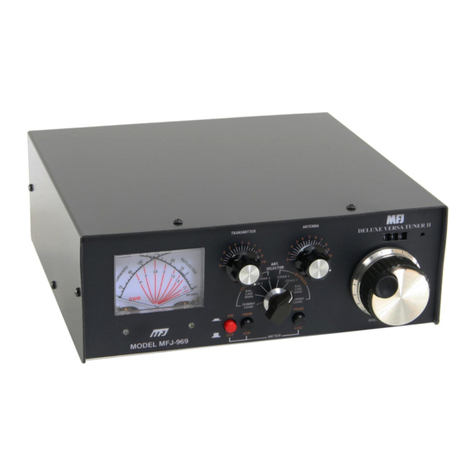 MFJ -969 DELUXE Versa Tuner II User manual