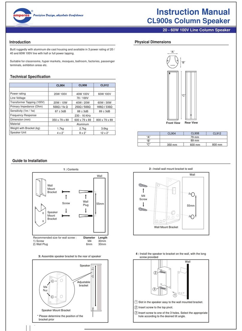 Amperes CL904 User manual