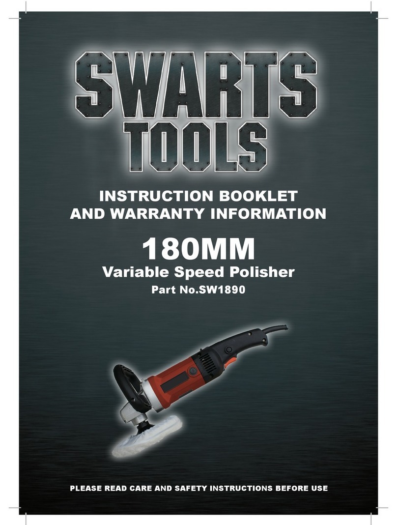 Swarts Tools SW1890 Instruction booklet
