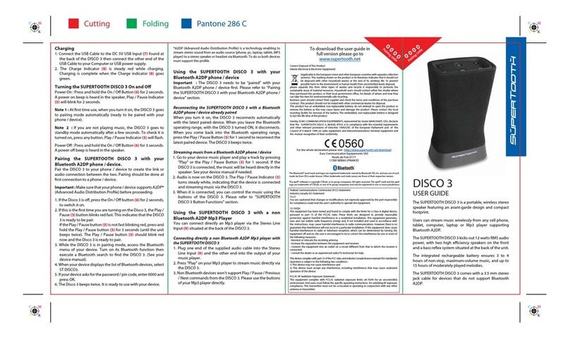 SUPERTOOTH DISCO 3 user guide