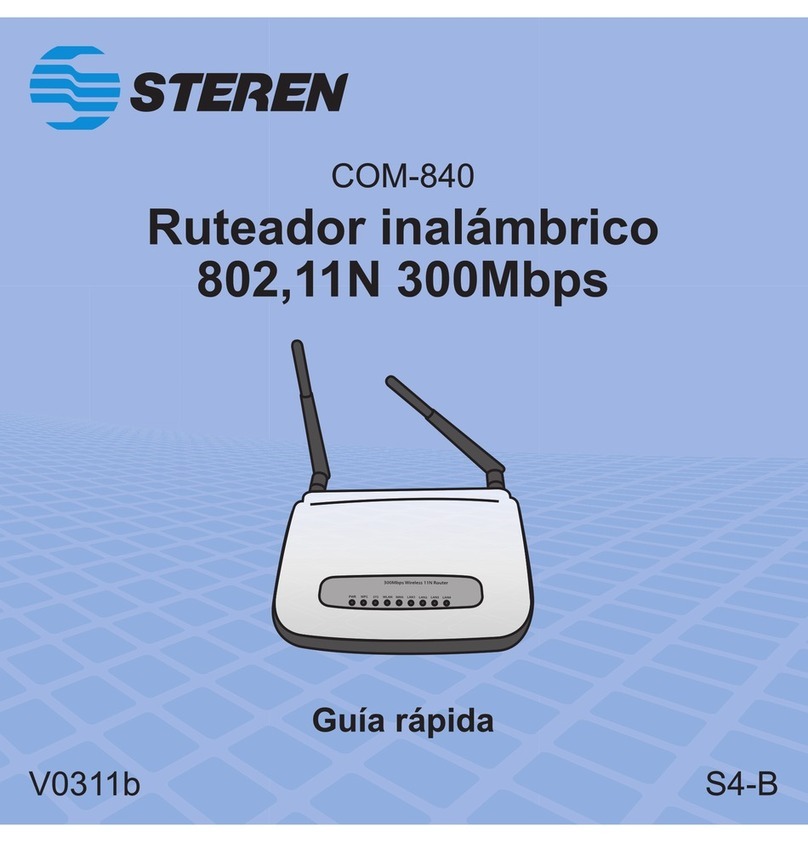 Steren COM-840 quick start guide