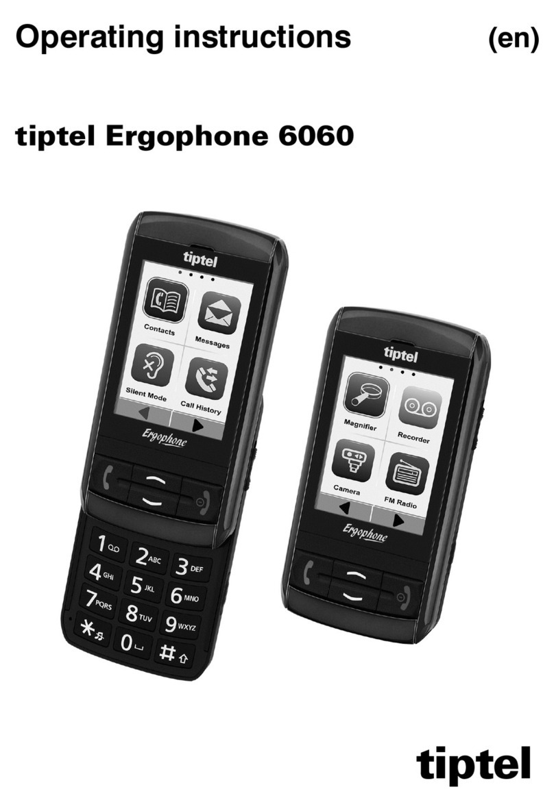 TIPTEL Ergophone 6060 User manual TIPTEL Ergophone 6060 User manual