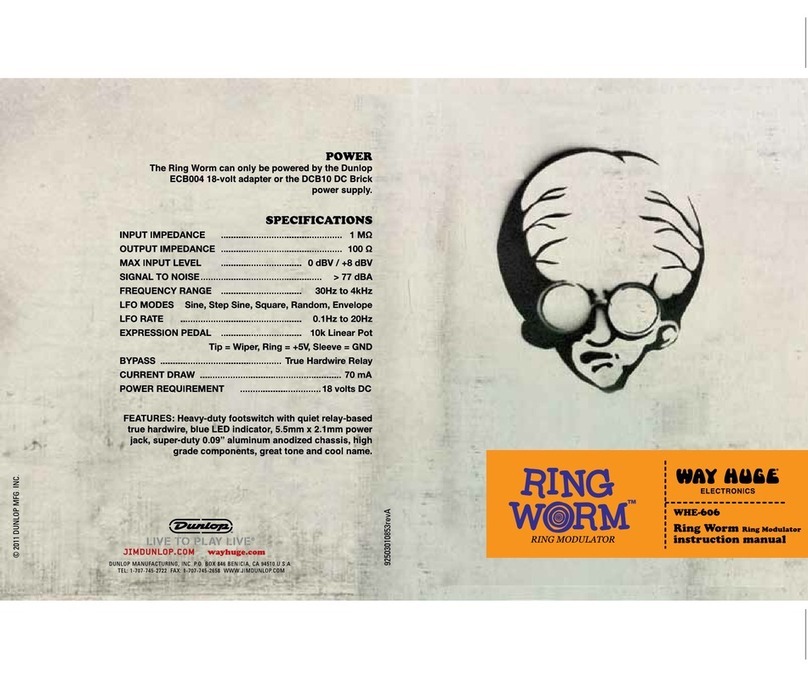 Way Huge RingWorm instruction manual