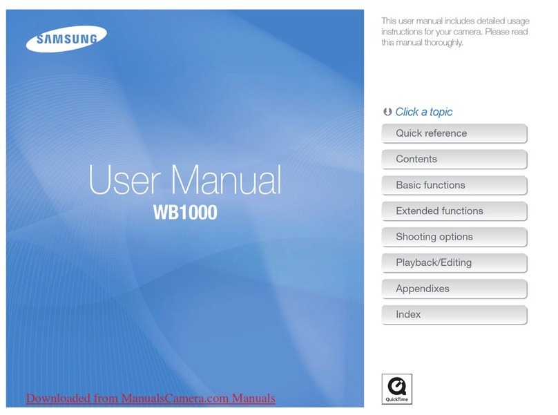 Samsung WB1000 User manual Samsung WB1000 User manual