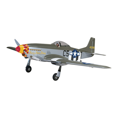 Top Flite Giant Scale Gold Edition P-51D Mustang Instruction manual addendum