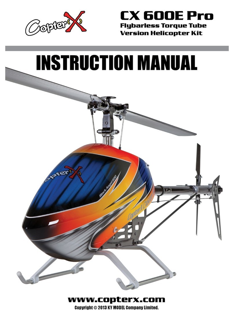 CopterX CX 600E Pro User manual