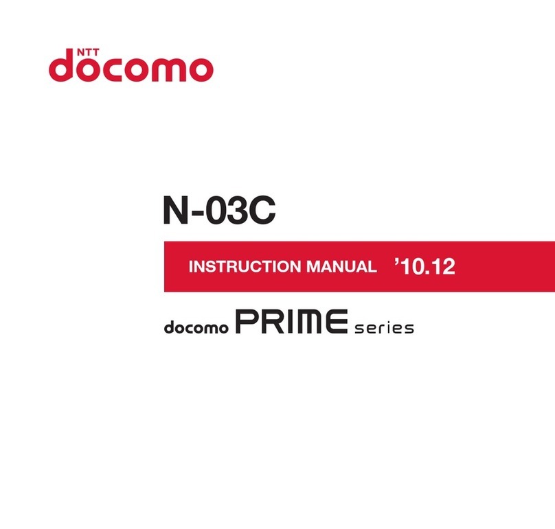 Docomo Prime N-03C instruction manual