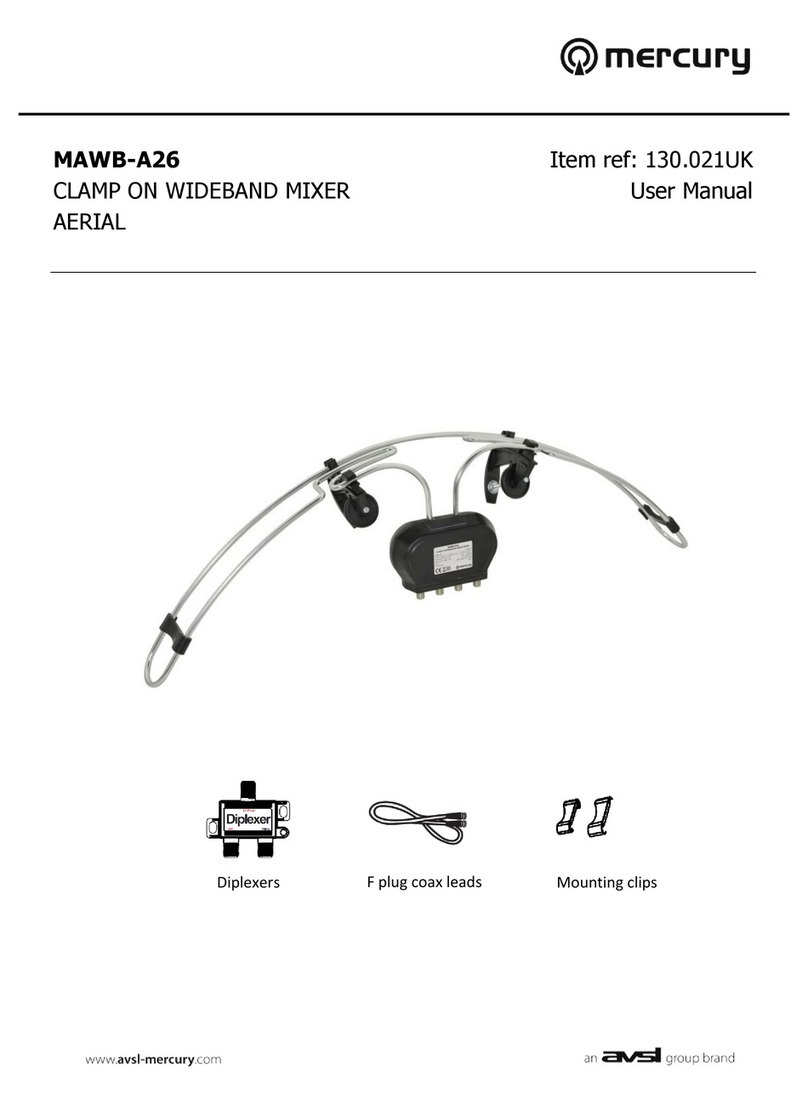 Mercury MAWB-A26 user manual