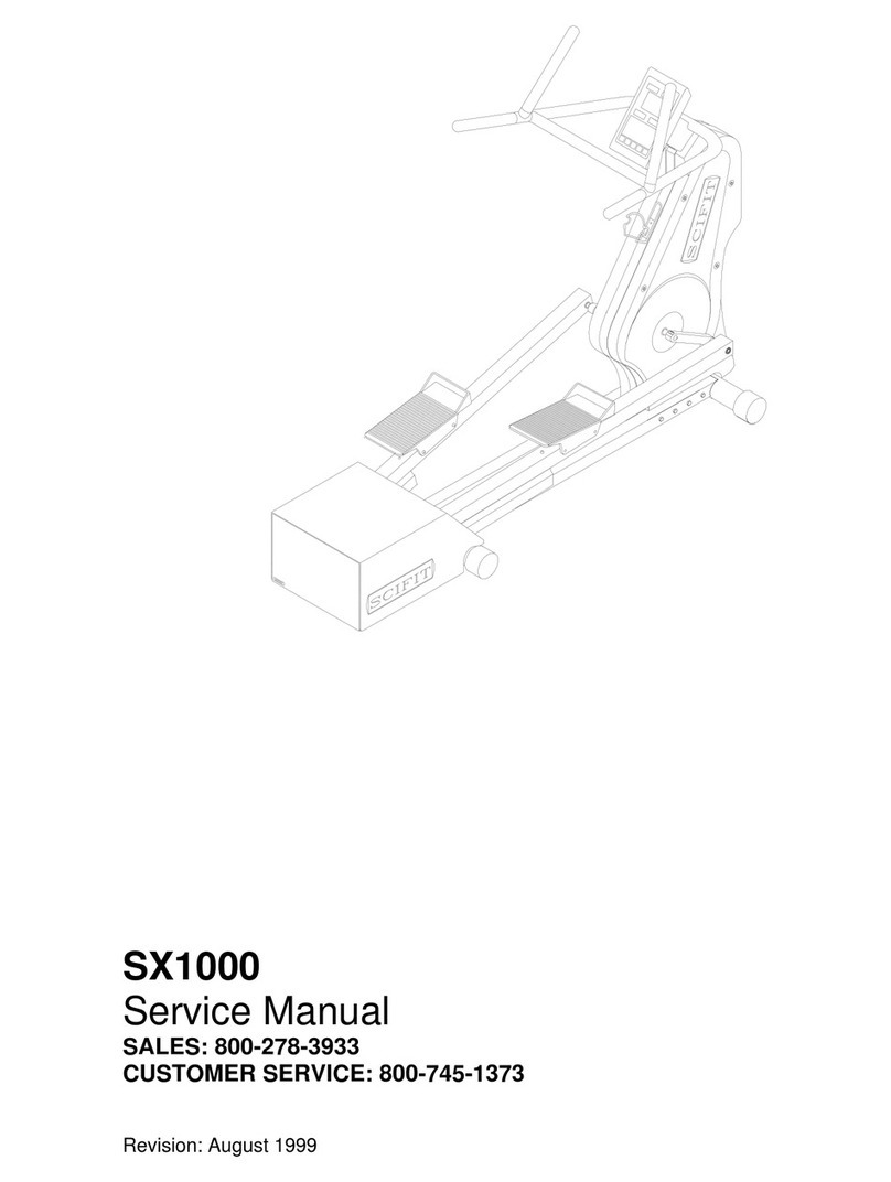 SCIFIT SX1000 Service manual