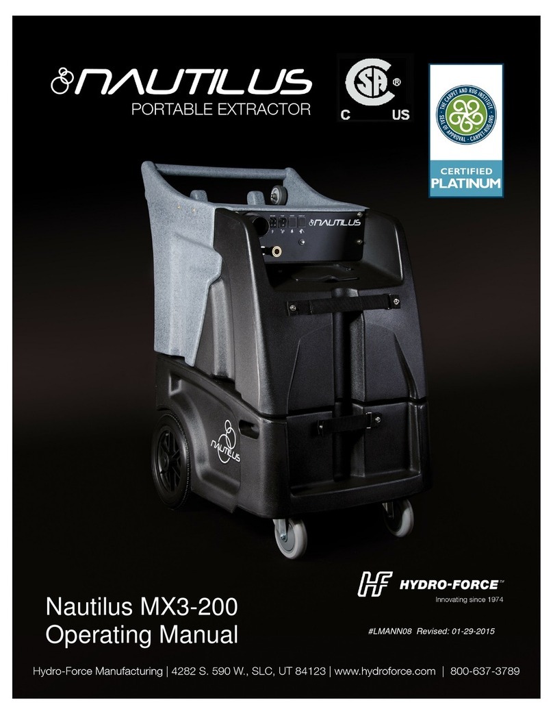 Nautilus MX3-200 operating manual