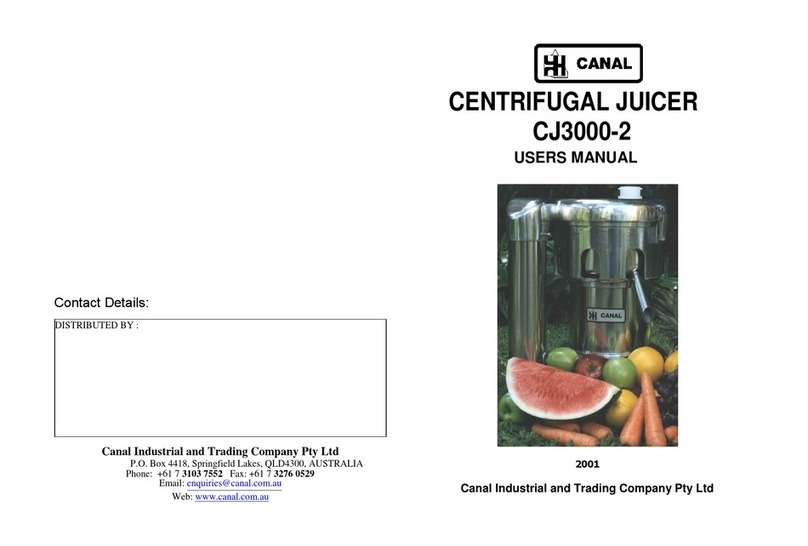 canal CJ3000-2 user manual