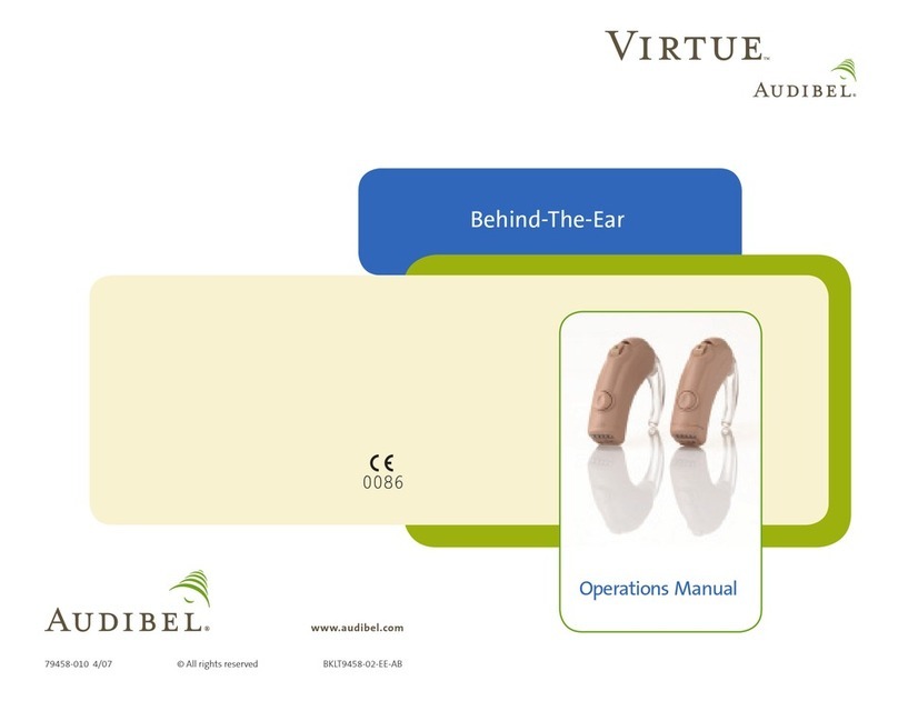 Audibel Virtue Operation manual