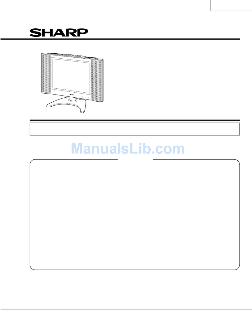 Sharp Aquos LC-20B4M User manual