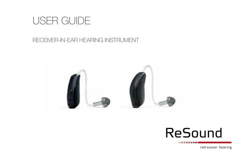 ReSound LS961-DRW LS761-DRW User manual
